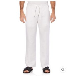 CUBAVERA MEN STRING LINEN/RAYON SMALL PANTS.